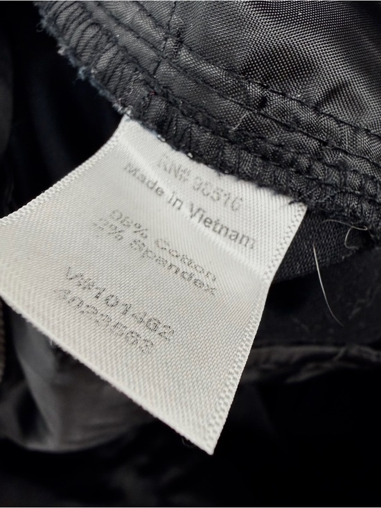 COLDWATER CREEK Capri Pants Womens 10 Black Natural Fit Crop Casual Cotton Blend - Picture 4 of 10